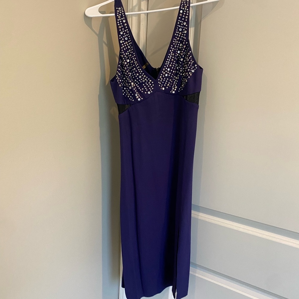 Rebecca Taylor midnight blue cocktail dress